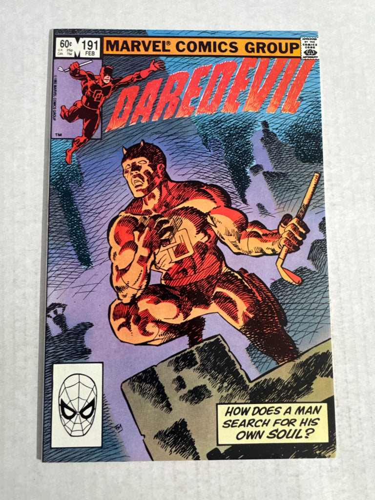 DAREDEVIL #191 VF/NM Frank Miller Cover