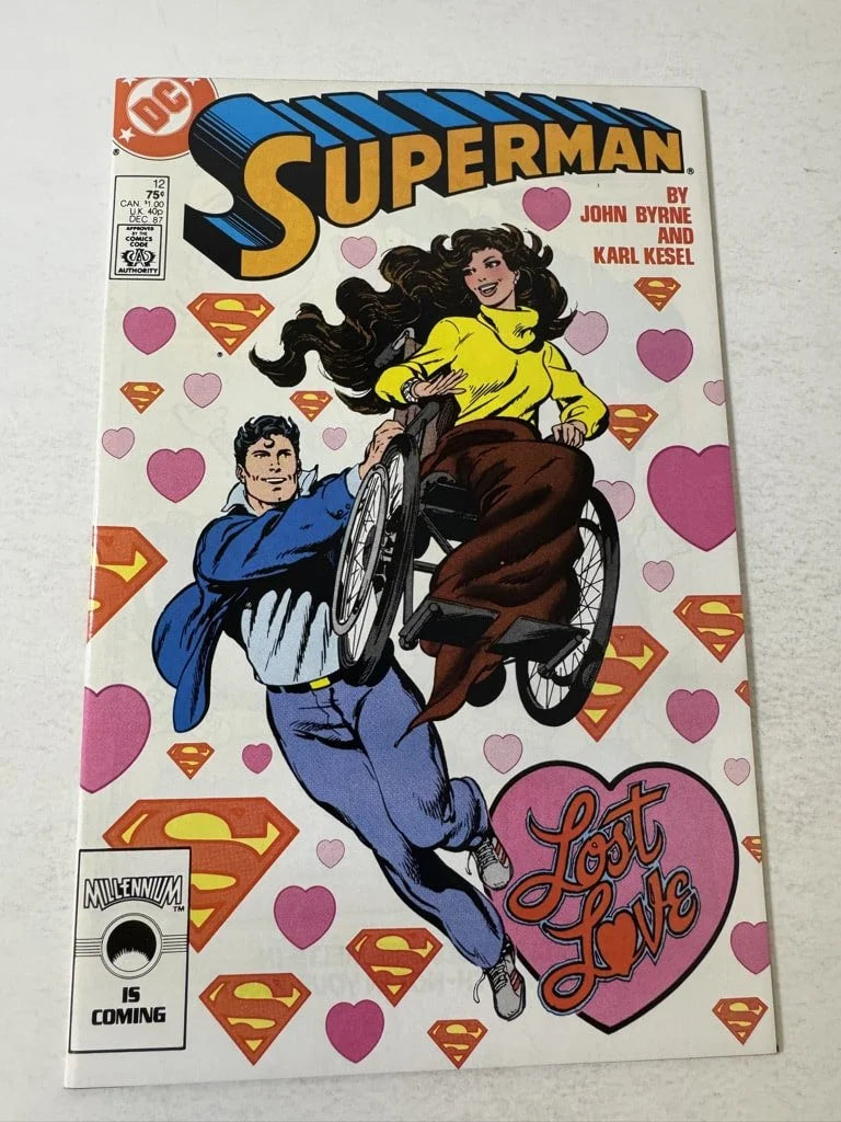 SUPERMAN #12 Vol 2 NM John Byrne Cover