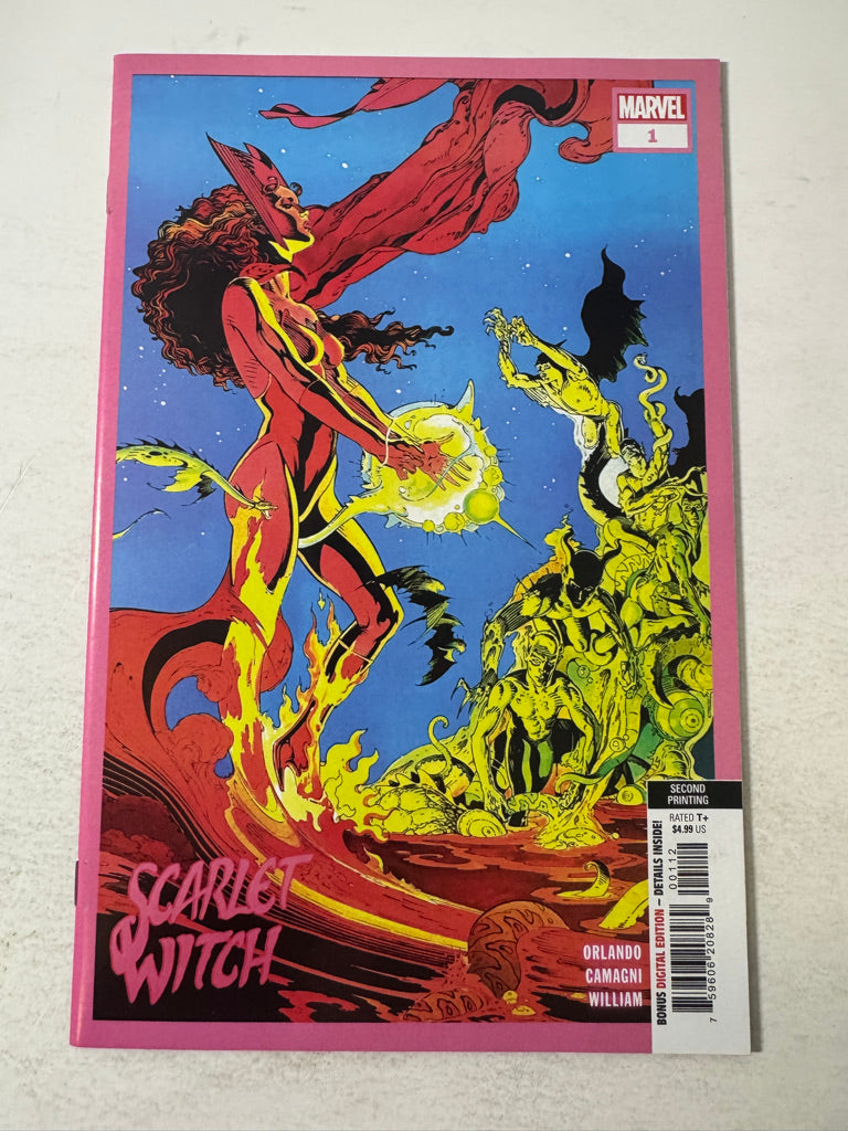 SCARLET WITCH #1 Vol 4 NM 2nd Print Variant