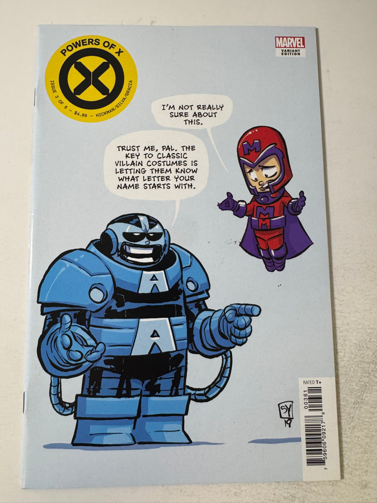 POWERS OF X #3 NM Skottie Young Variant