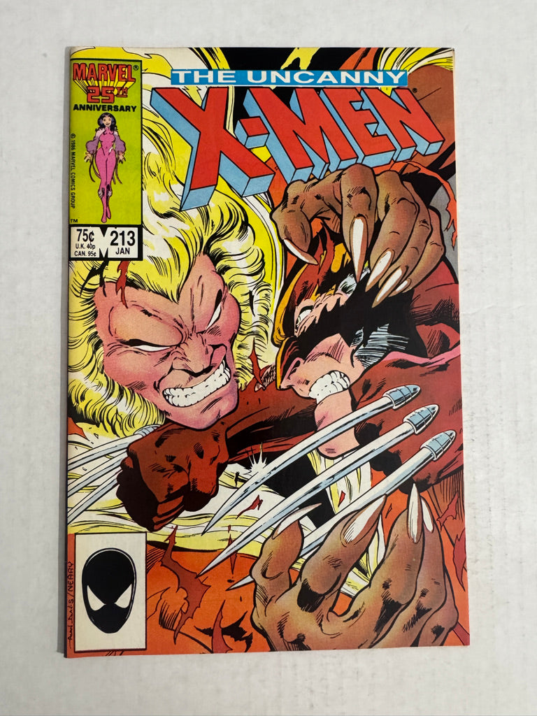 UNCANNY X-MEN #213 NM Alan David Cover 1ST APPEARANCE