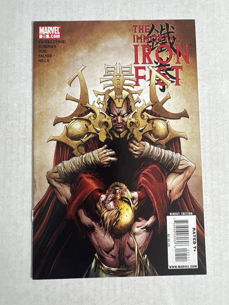 IMMORTAL IRON FIST #25 VF+