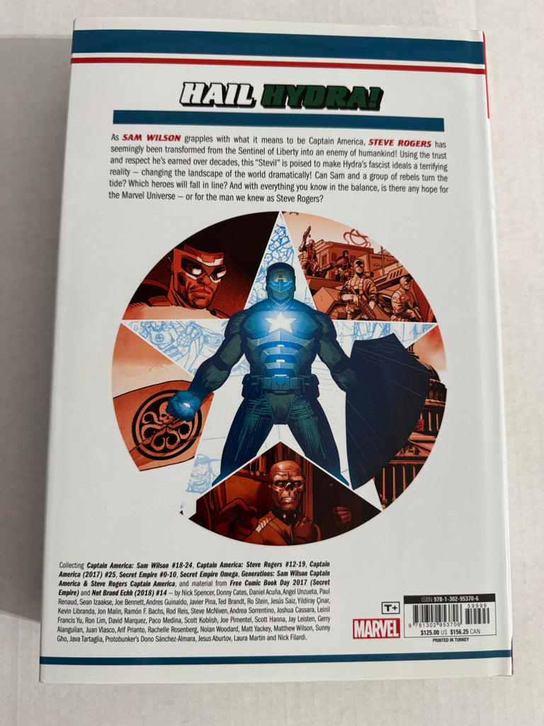 CAPTAIN AMERICA BY NICK SPENCER Vol 2 OMNIBUS HC