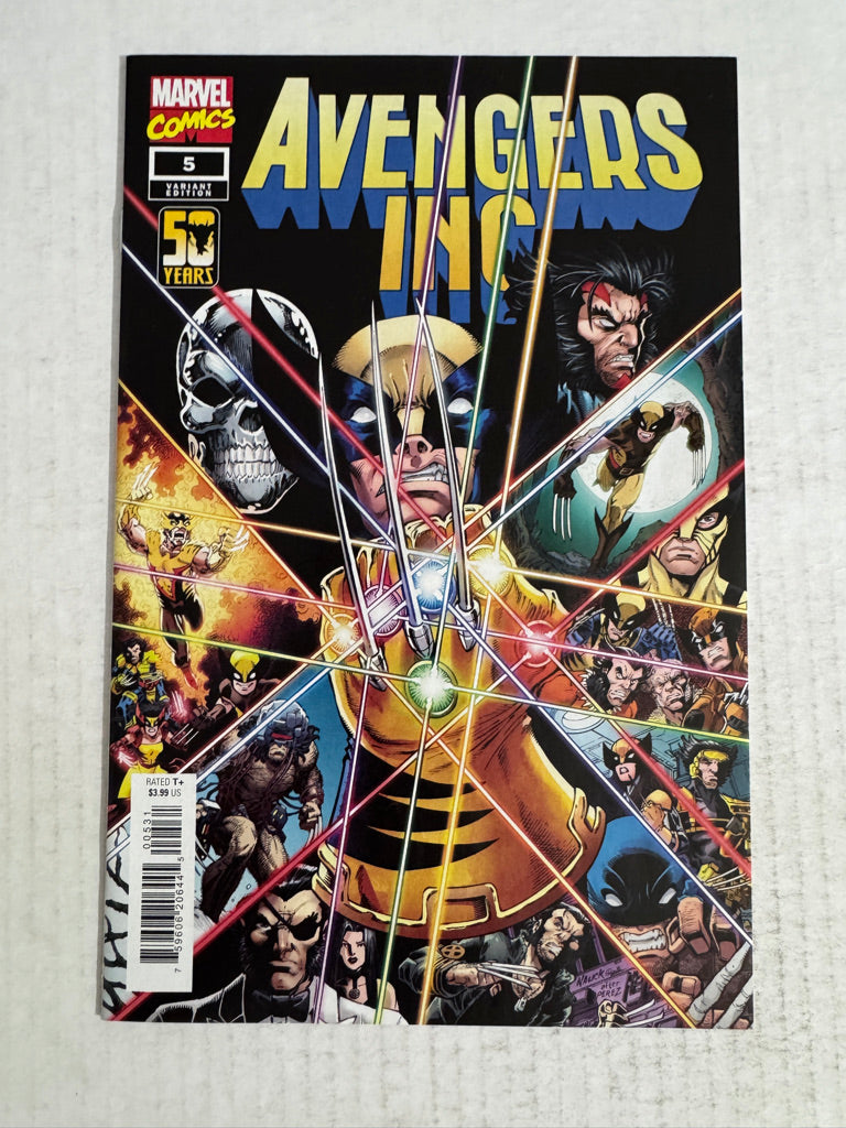 AVENGERS INC #5 NM Todd Nauck Homage Variant