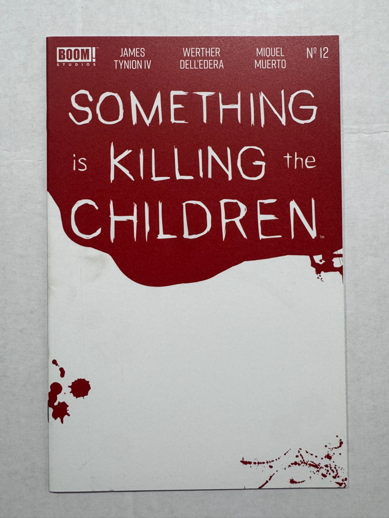 SOMETHING IS KILLING THE CHILDREN #12 NM- Blank Variant