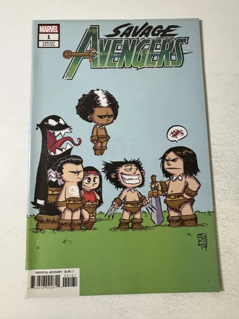 SAVAGE AVENGERS VF/NM Skottie Young Variant