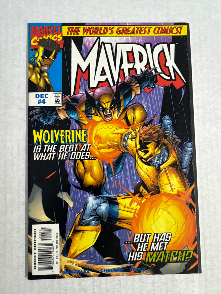 MAVERICK #4 NM- Jimmy Cheung Cover