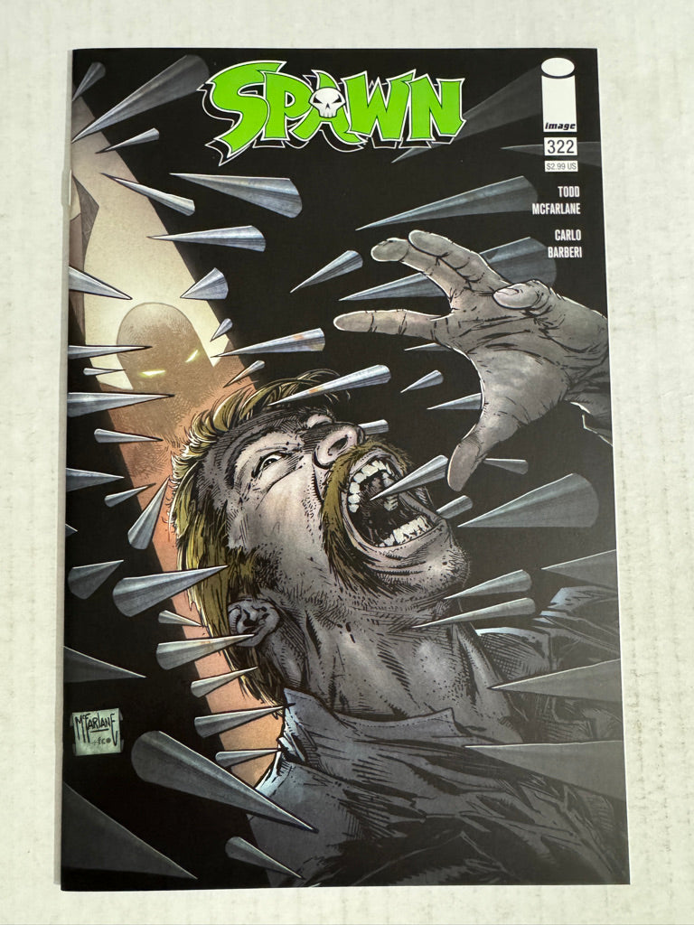 SPAWN #322 NM Todd McFarlane Variant