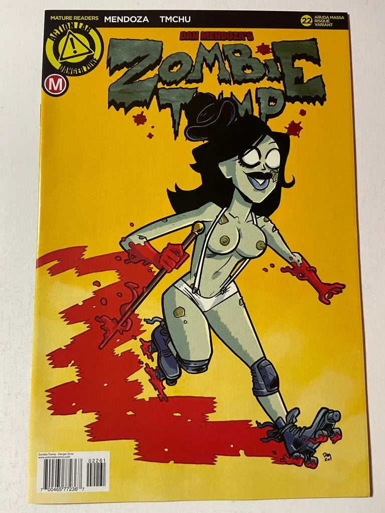 ZOMBIE TRAMP #22 NM Massa Risque Variant