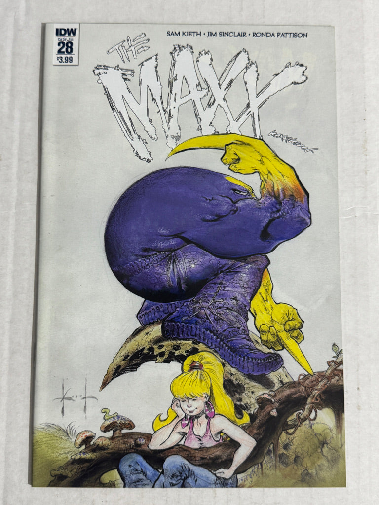 THE MAXX MAXXIMIZED #28 NM Sam Kieth Cover