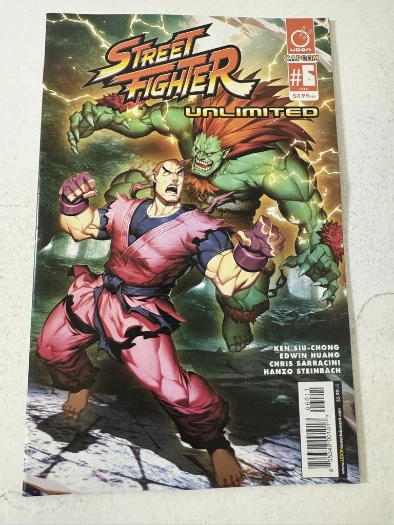 STREET FIGHTER UNLIMITED #6 VF/NM