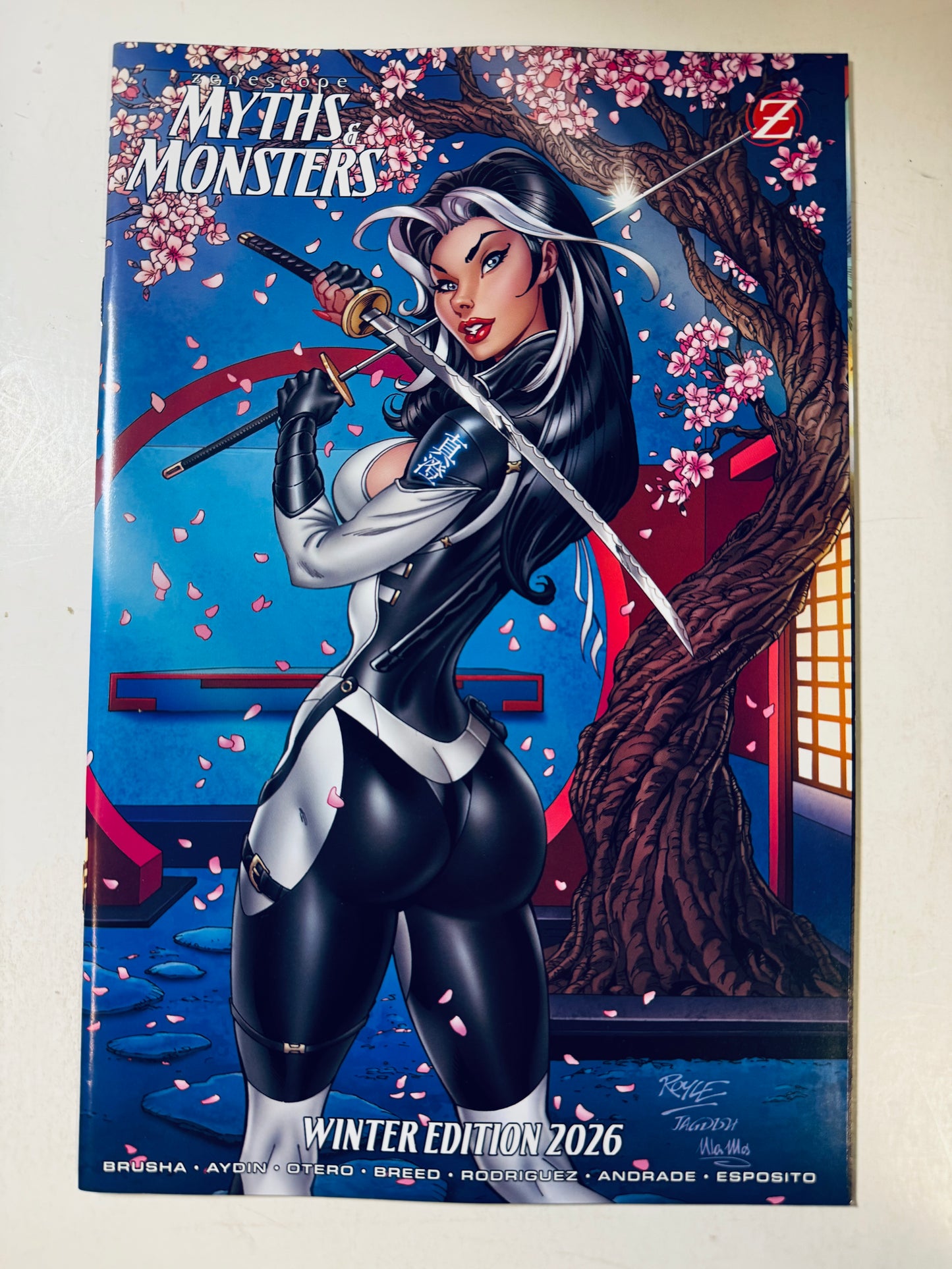 ZENESCOPE MYTHS & MONSTERS WINTER 2026 #1 Cover C John Royle Variant