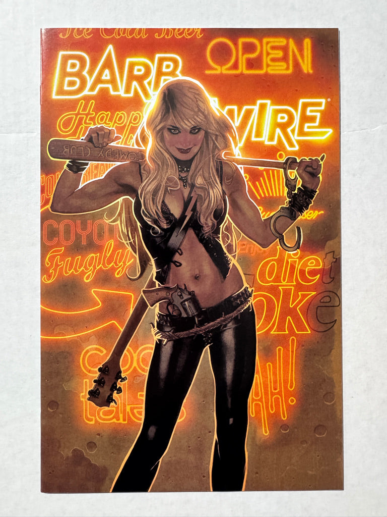 BARB WIRE #1 NM Adam Hughes Cover