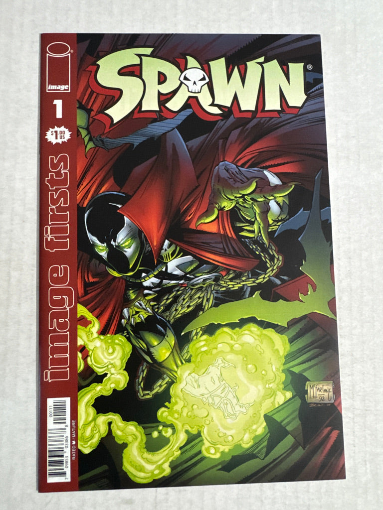 SPAWN #1 NM 2022 Image Firsts Reprint