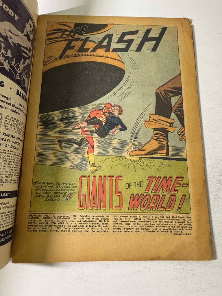 SHOWCASE #14 1st Appearance REPRODUCTION COVER