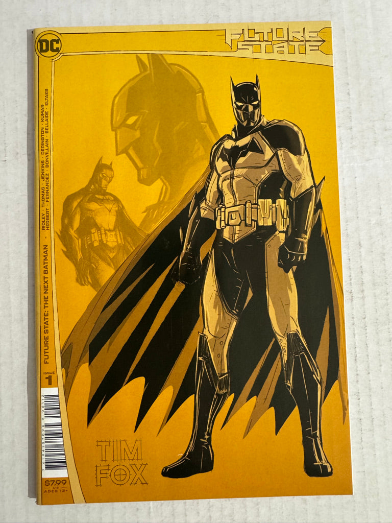 FUTURE STATE THE NEXT BATMAN #1 NM- 2nd Print Design Variant 1ST APPEARANCE