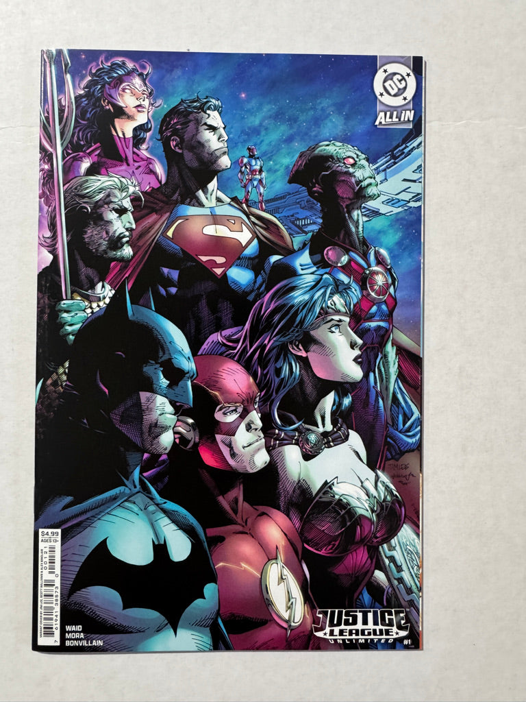 JUSTICE LEAGUE UNLIMITED #1 NM Jim Lee Variant 1ST APPEARANCE