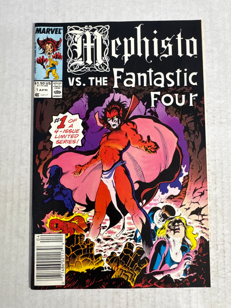 MEPHISTO VS THE FANTASTIC FOUR #1 NEWSSTAND