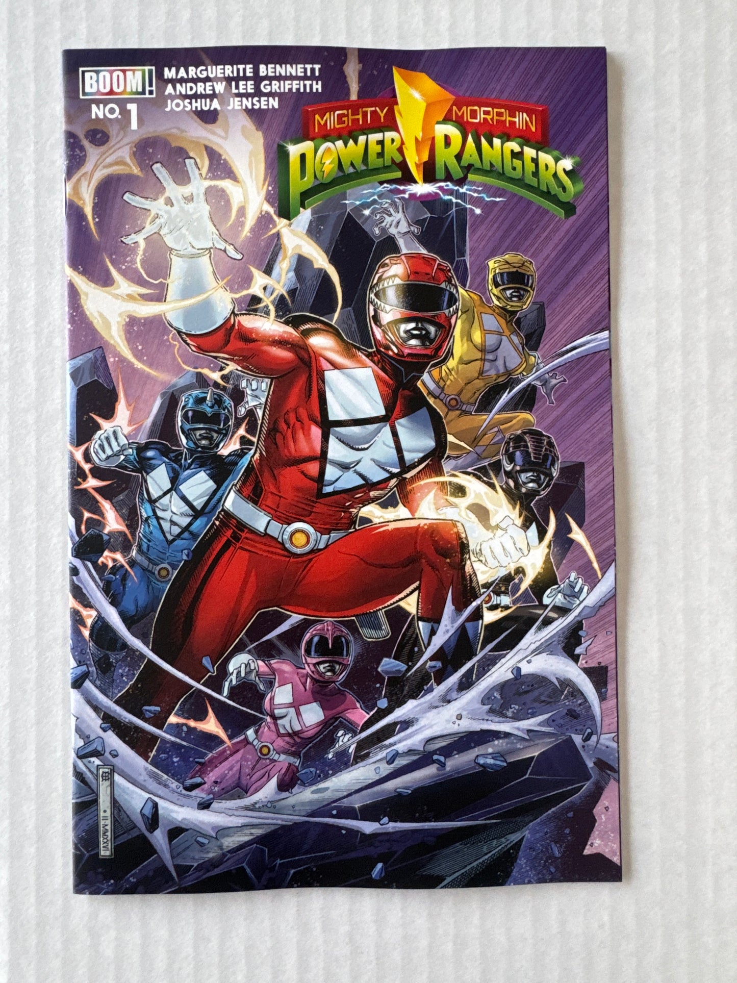 MIGHTY MOPRPHIN POWER RANGERS #1 NM Jimmy Cheung Cover