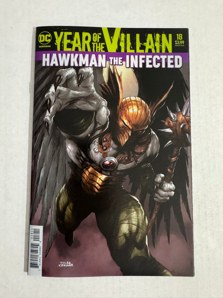 HAWKMAN #18 Vol 5 NM Tyler Kirkham Cover 1ST APPEARANCE
