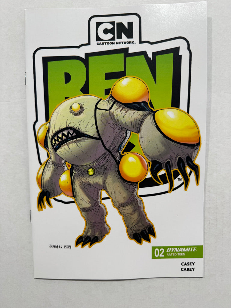 BEN 10 #2 NM 2nd Print Variant