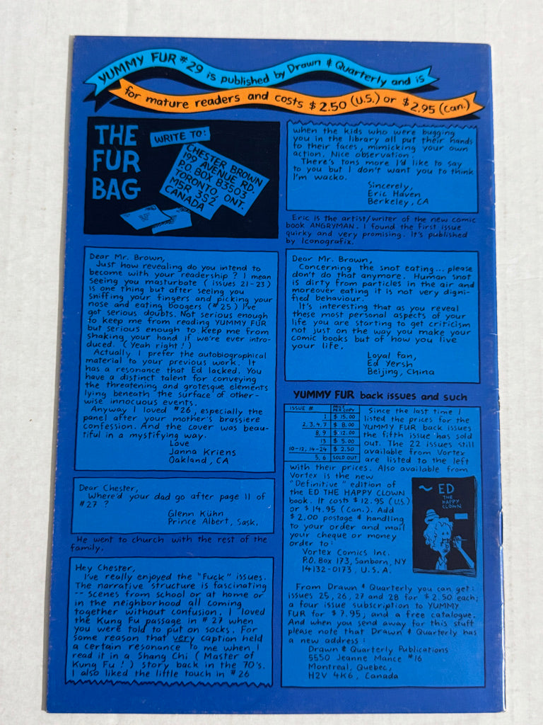 YUMMY FUR #29 FN/VF