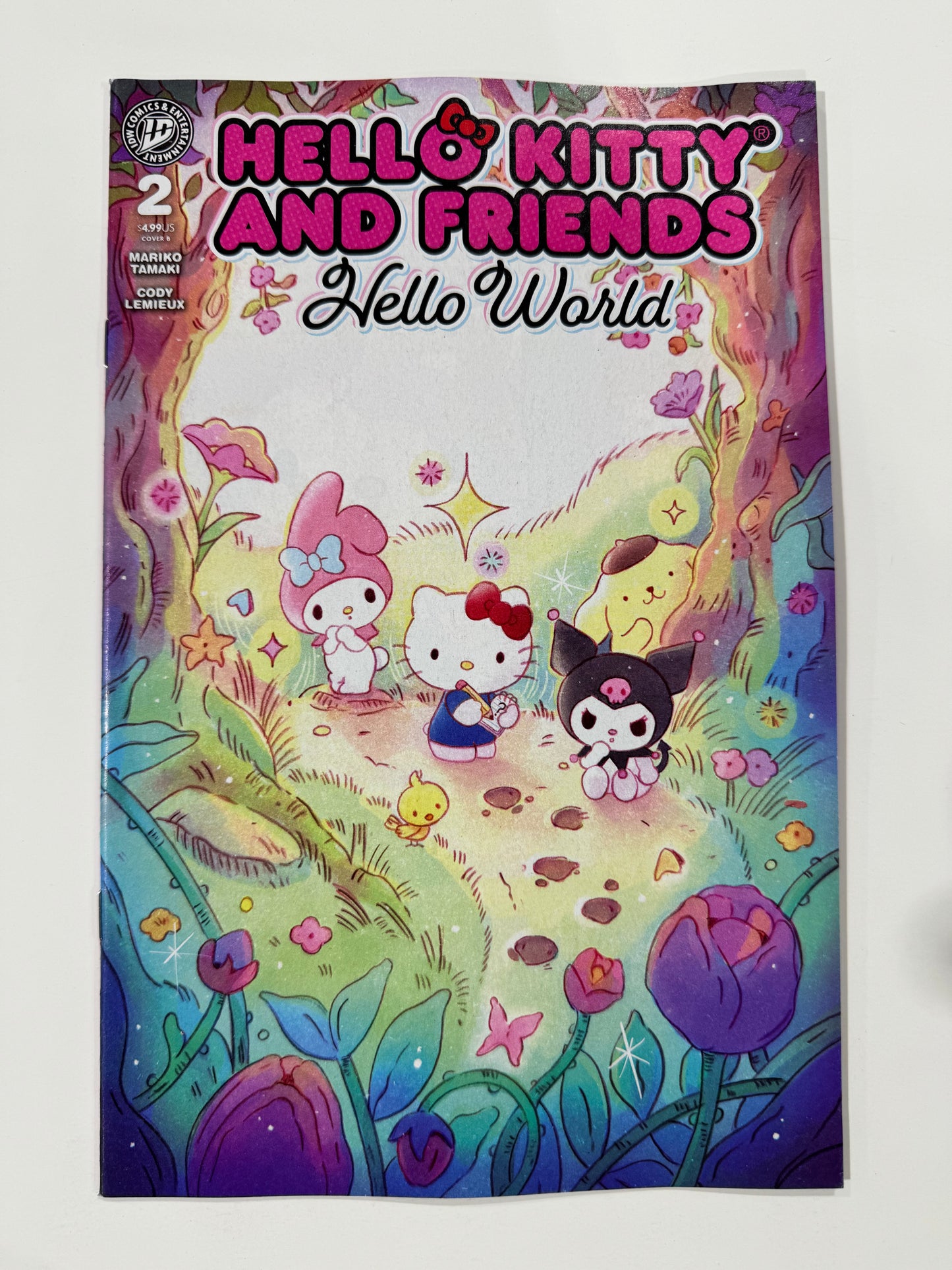 HELLO KITTY AND FRIENDS: HELLO WORLD #2 NM Cover B Yusra Shahid Variant