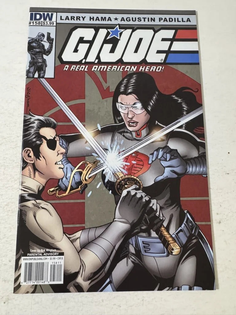 GI JOE A Real American Hero #158 NM B Variant