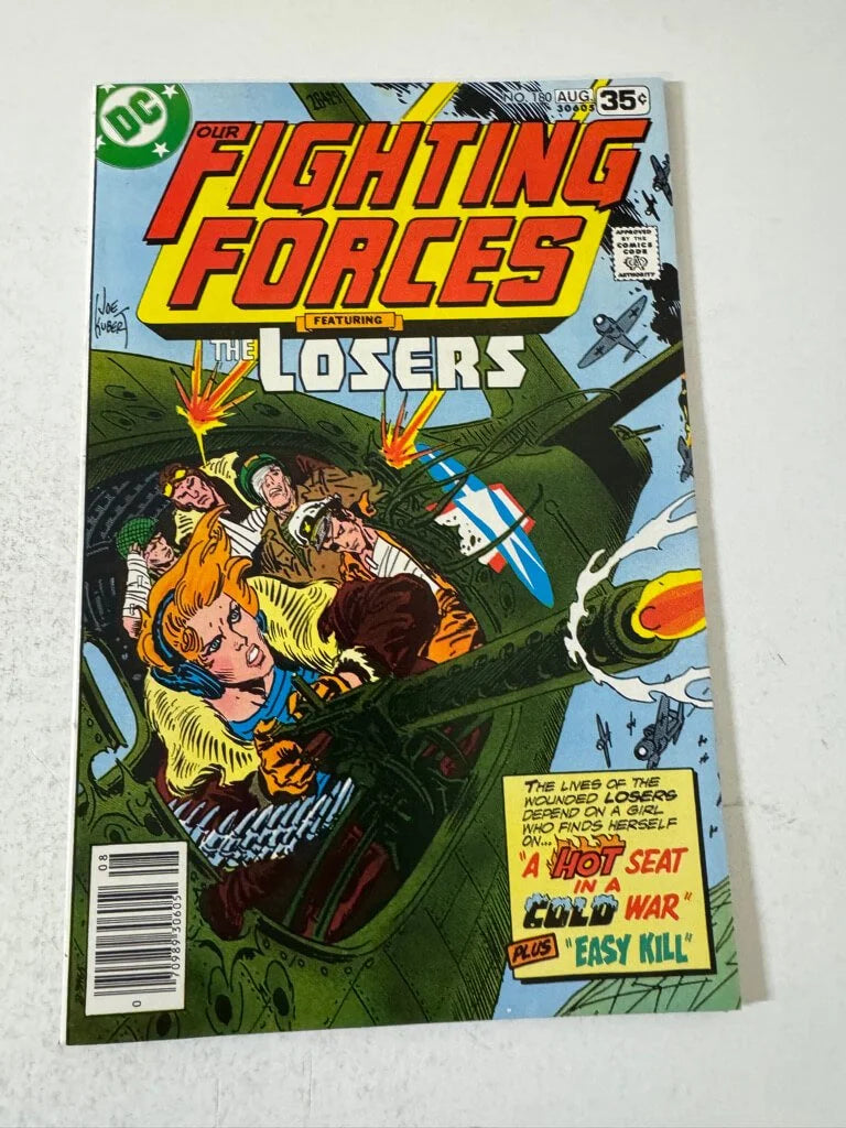 OUR FIGHTING FORCES #180 NM- Joe Kubert Cover