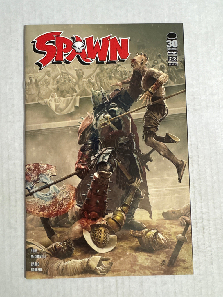 SPAWN #328 NM Bjorn Berends Cover