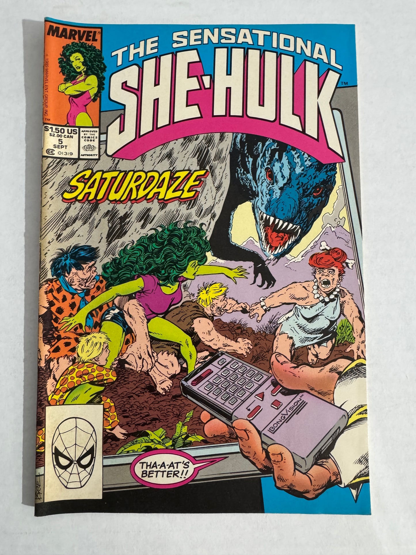 SENSATIONAL SHE-HULK #5 VF John Byrne Cover