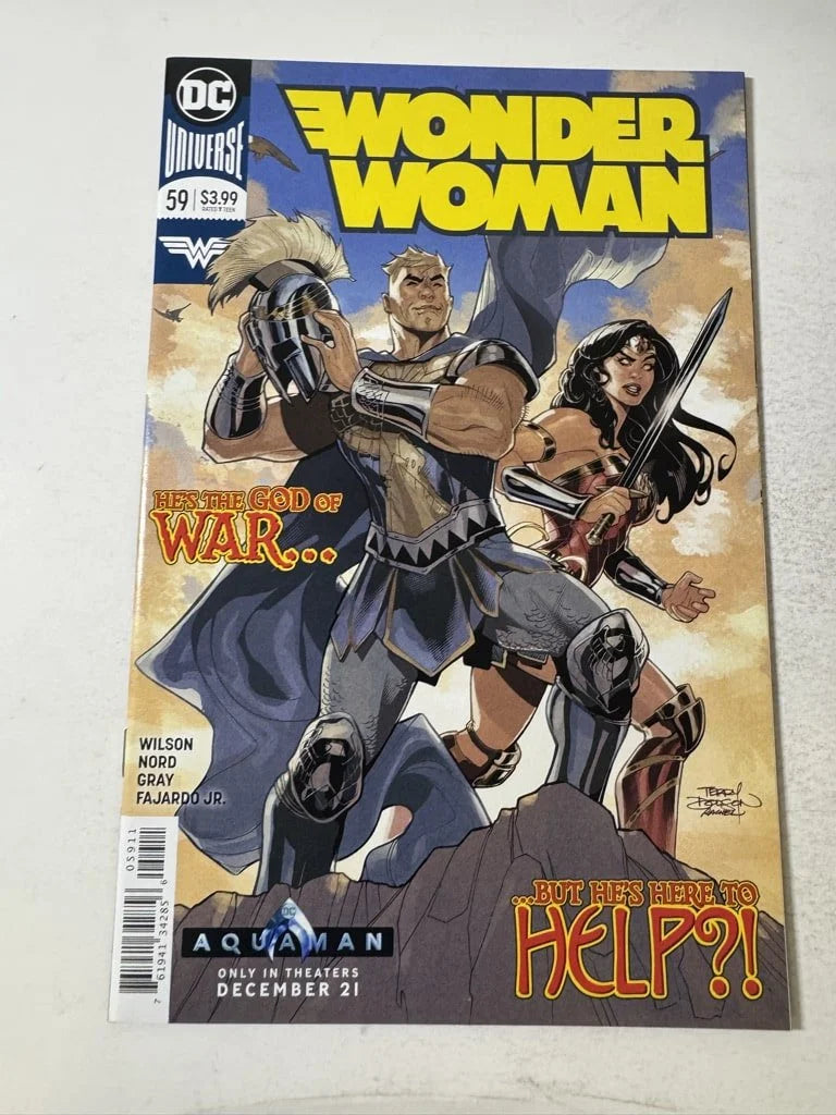 WONDER WOMAN #59 Vol 5 Terry Dodson Cover