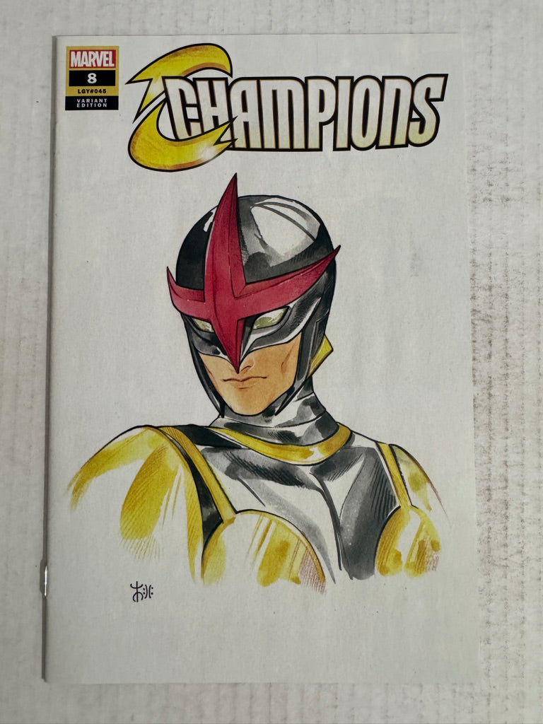 THE CHAMPIONS #8 Vol 4 NM Peach Momoko Nova Variant