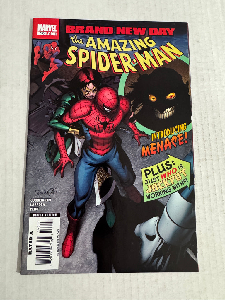 AMAZING SPIDER-MAN #550 NM- 1ST APPEARANCE