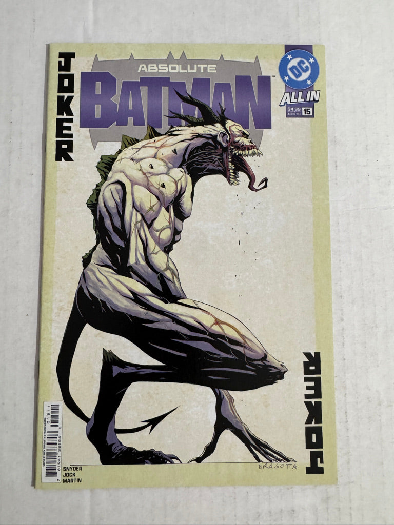 ABSOLUTE BATMAN #15 NM Dragotta Cover 1st Print