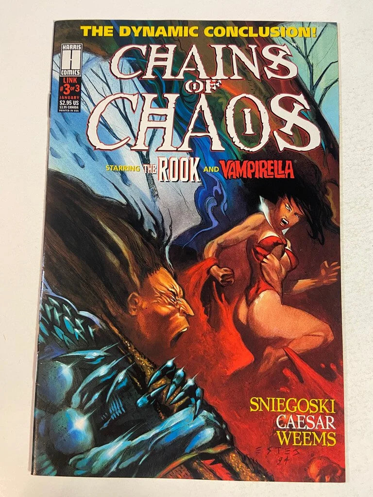 CHAINS OF CHAOS #1-3 NM- Set