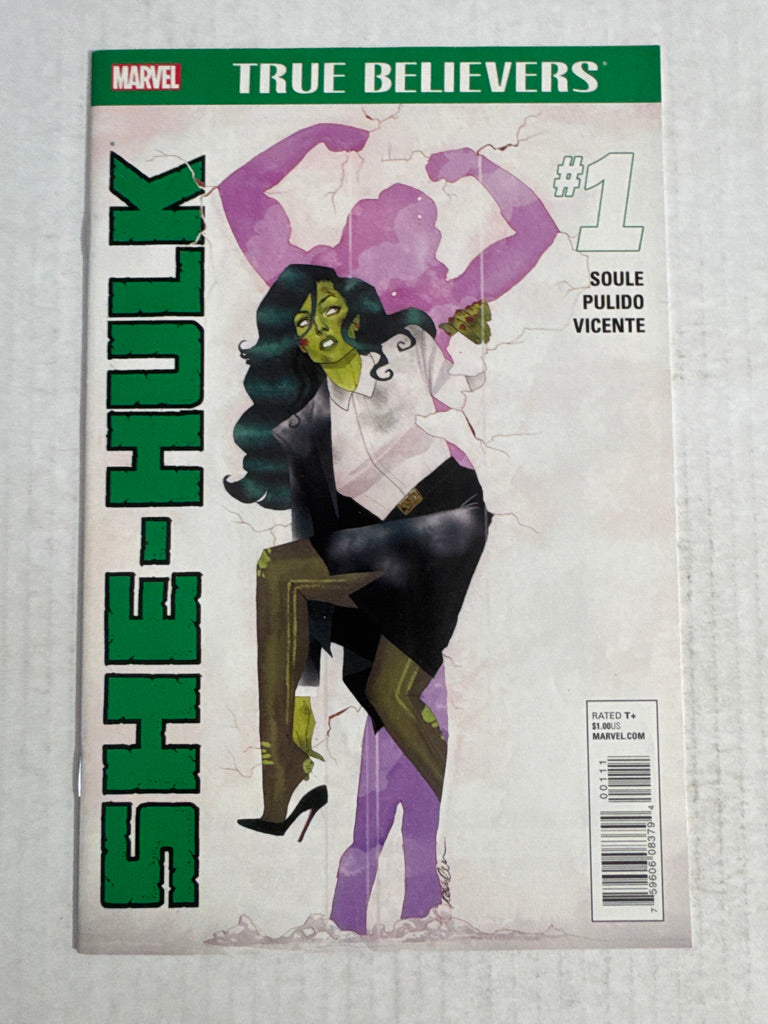 SHE-HULK #1 Vol 3 NM True Believers Variant