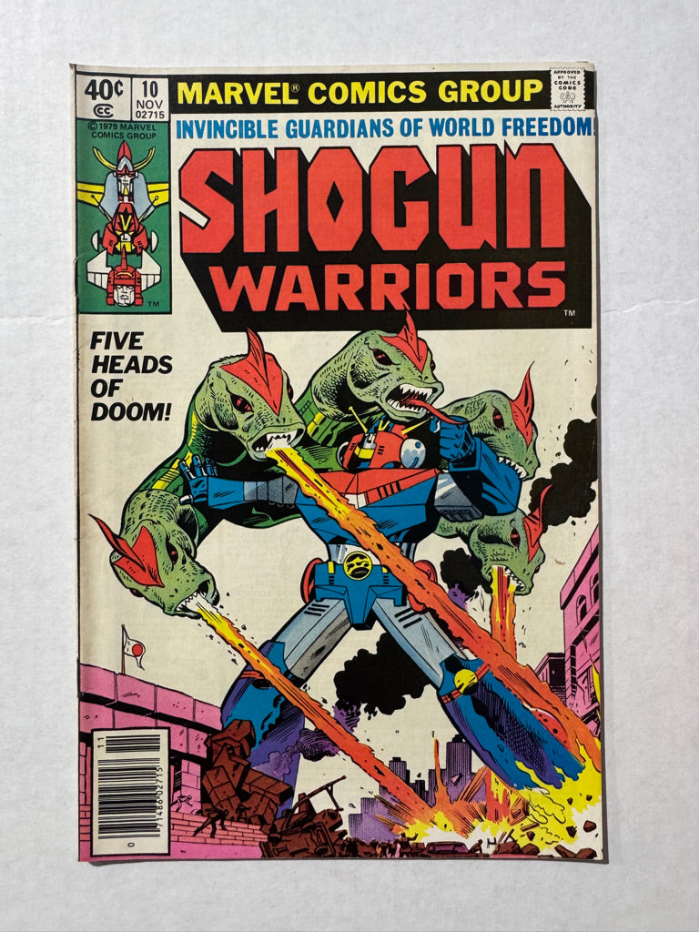 SHOGUN WARRIORS #10 FN-