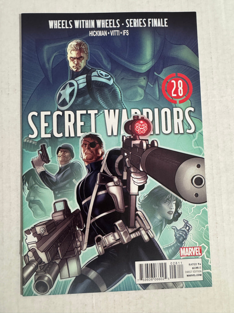 SECRET WARRIORS #28 Paul Renaud Cover