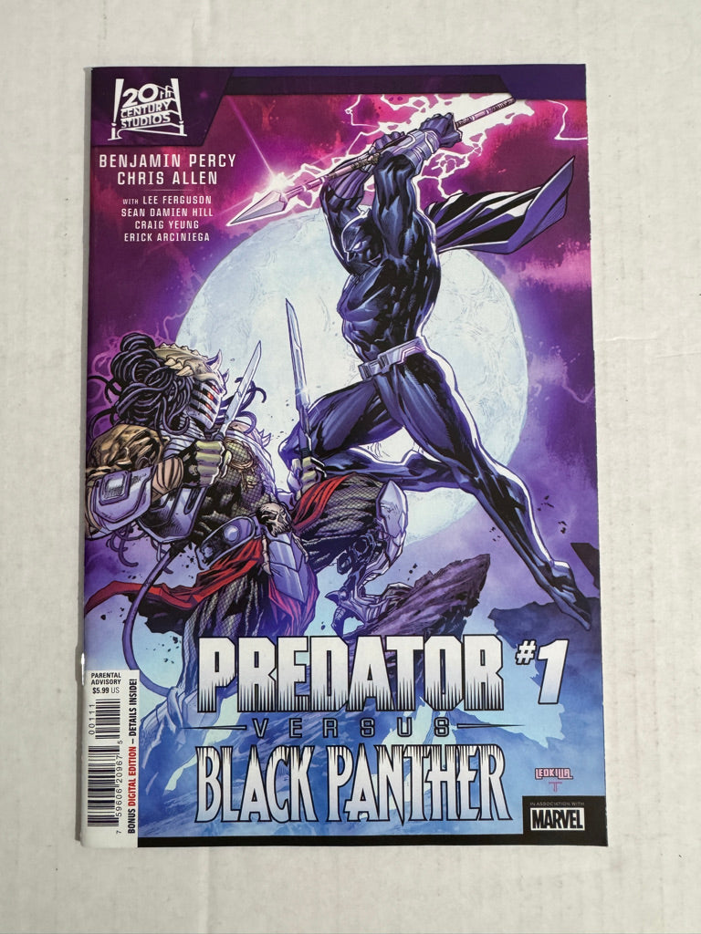 PREDATOR VERSUS BLACK PANTHER #1 NM Ken Lashley Cover