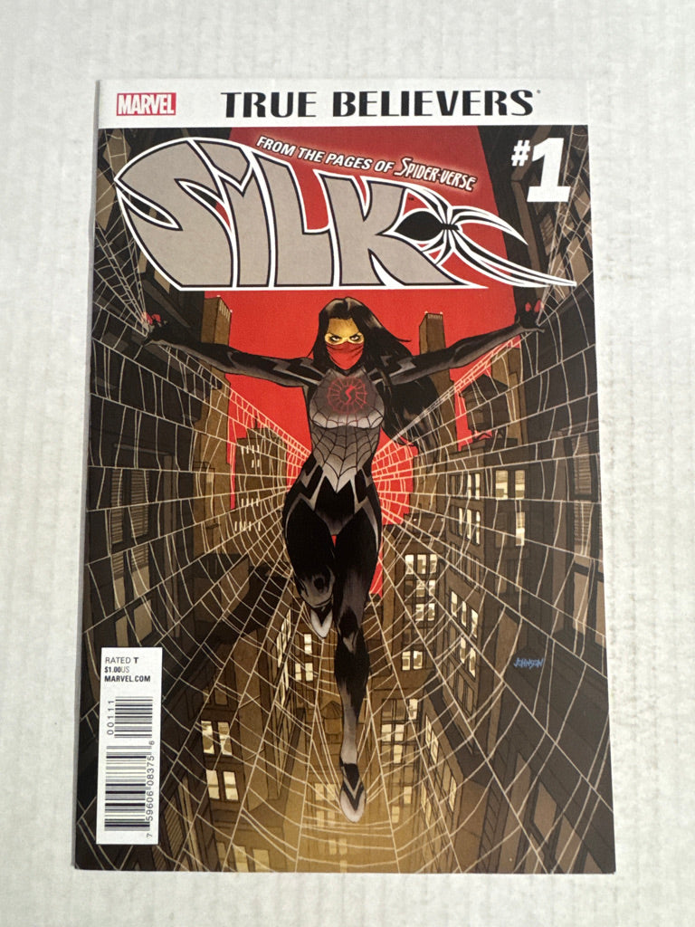 SILK #1 NM Dave Johnson True Believers Variant