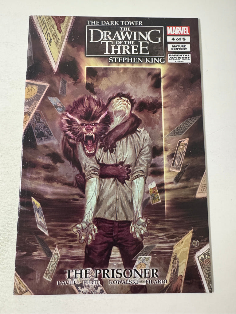 STEPHEN KING THE DARK TOWER The Drawing of The Three The Prisoner #4 NM Tedesco Cover