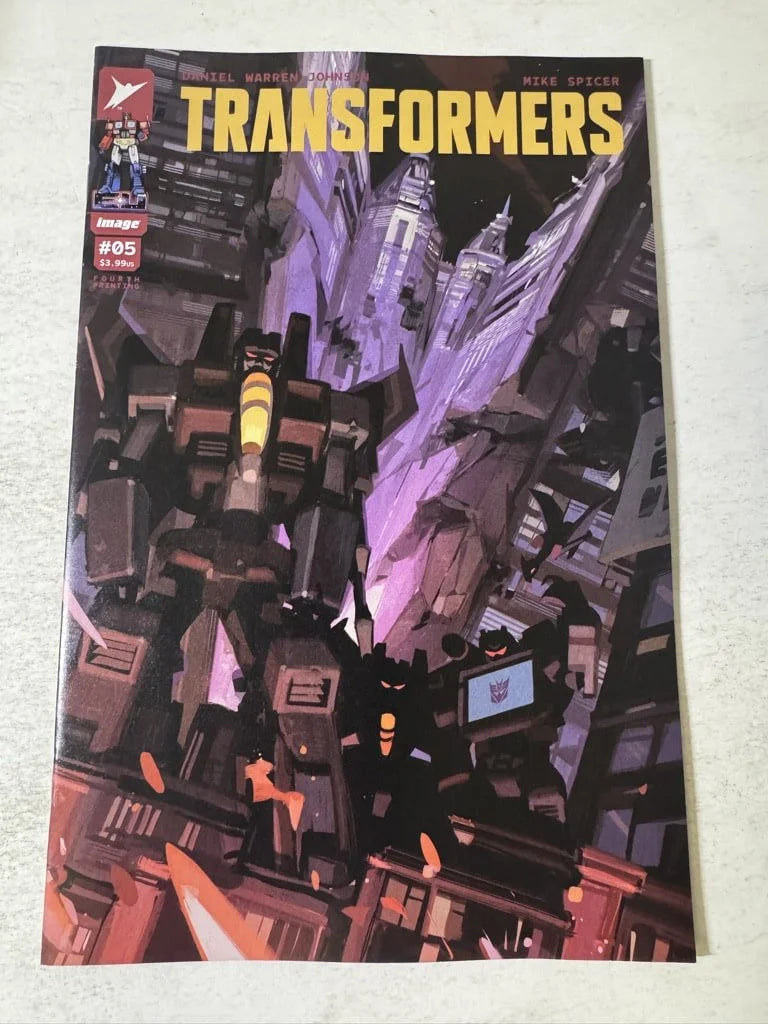 TRANSFORMERS #5 NM 4th Print Variant