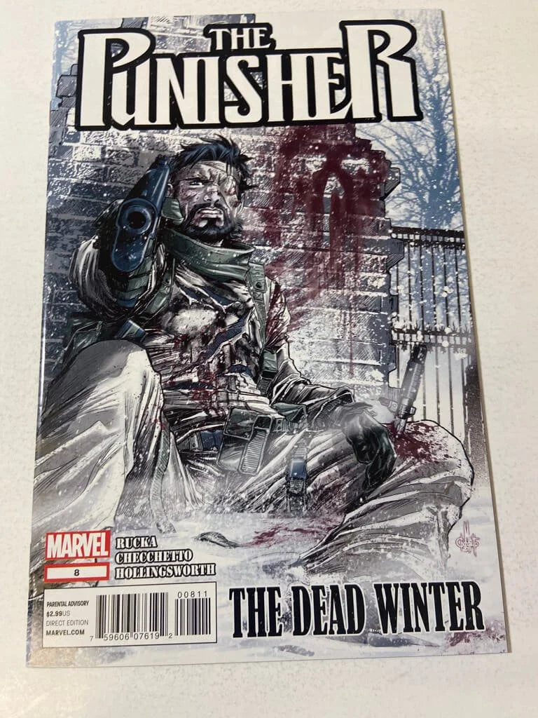 PUNISHER #8 Vol 8 NM Checchetto Cover