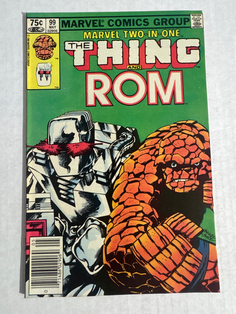 MARVEL TWO-IN-ONE #99 VF+ John Byrne Cover CANADIAN PRICE VARIANT
