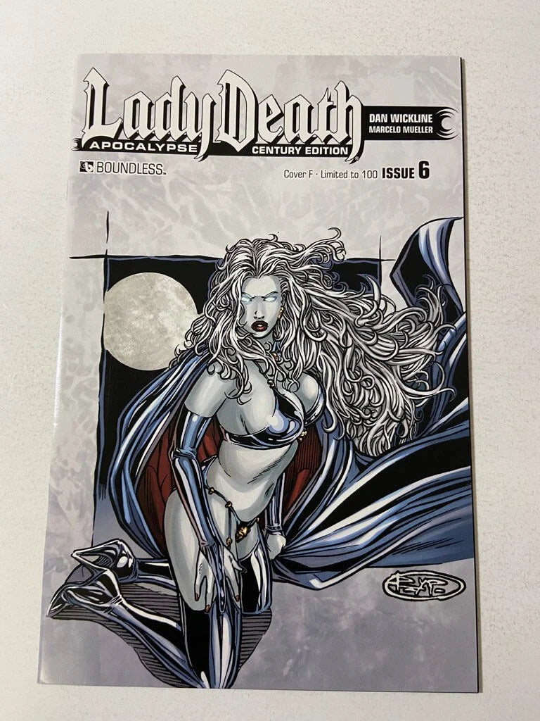 LADY DEATH Apocalypse #6 NM Century Edition F Variant LTD to 100