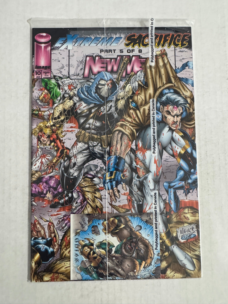 NEWMEN #10 NM Sealed w/ Card