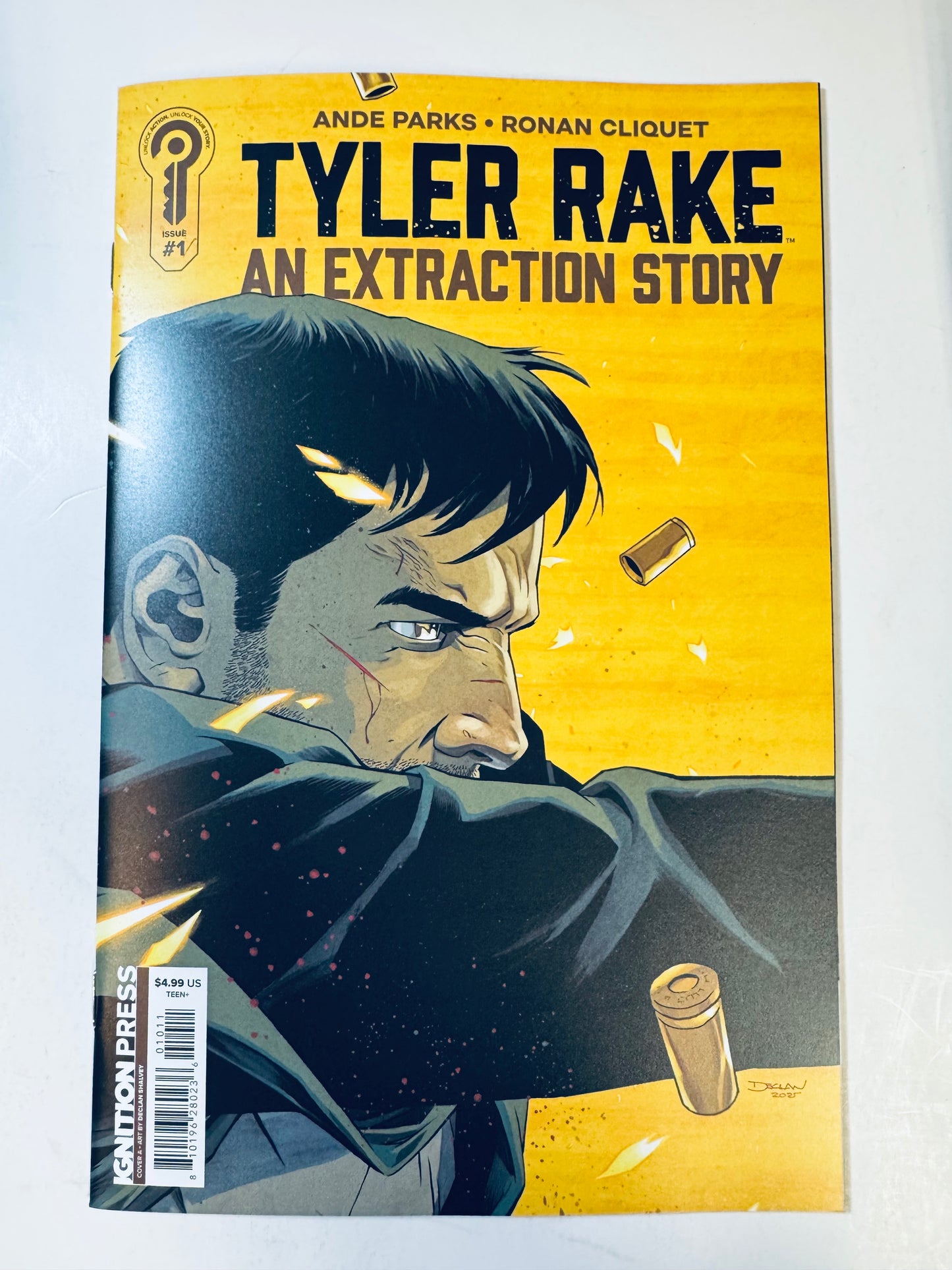 TYLER RAKE: AN EXTRACTION STORY #1 NM Cover C 1:10 Phil Hester Variant