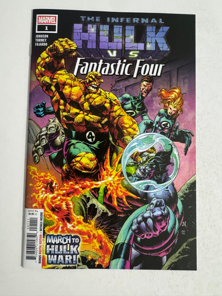 INFERNAL HULK FANTASTIC FOUR #1 NM