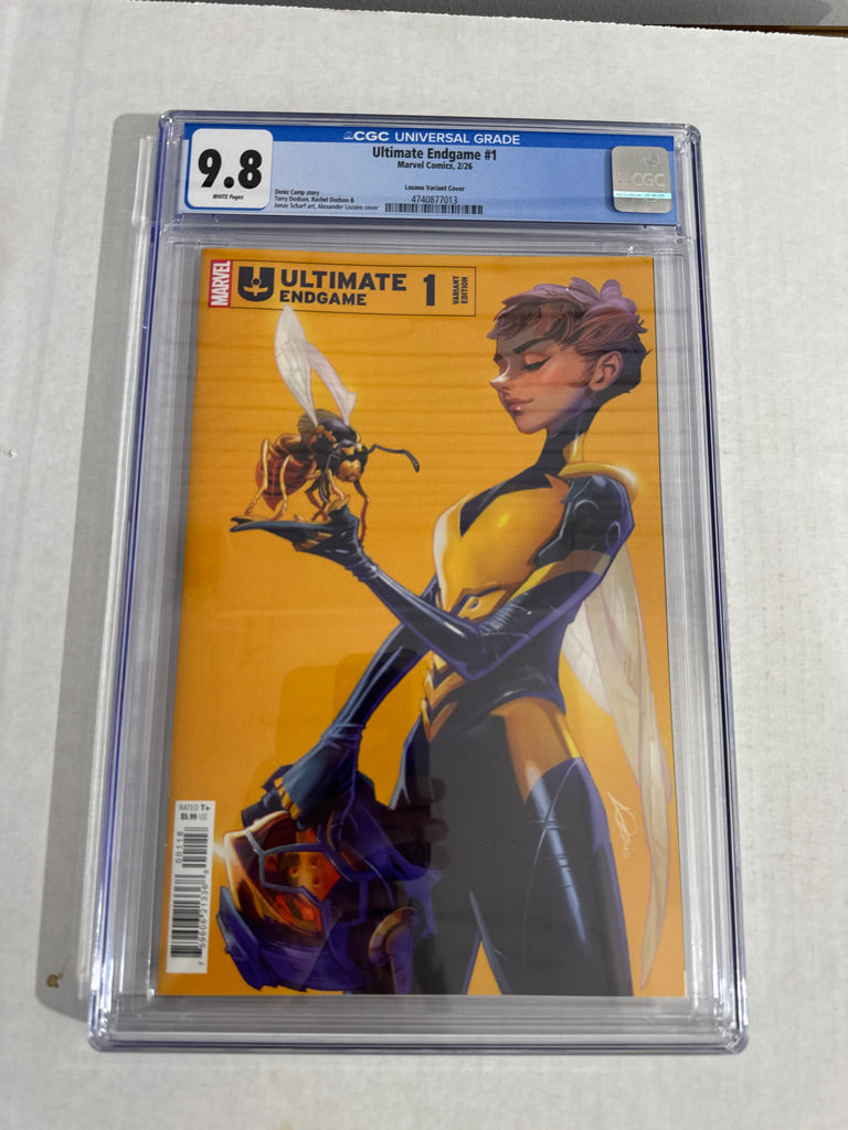 ULTIMATE ENDGAME #1 9.8 CGC 1:50 Alexander Lozano Variant